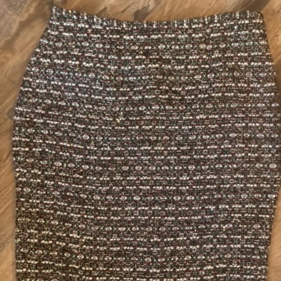 Calvin Klein Tweed Pencil Skirt - Picture 2 of 3